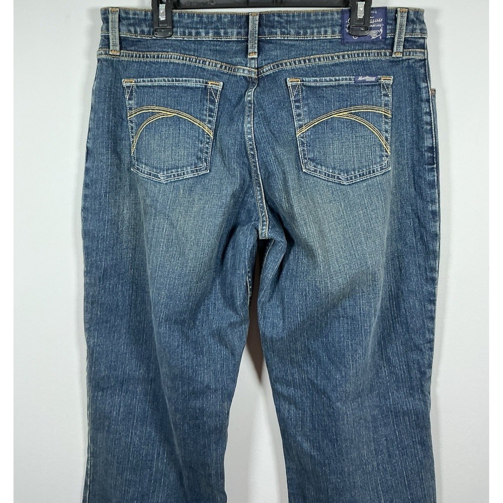 Levi Strauss & Co. Signature Jeans Womens Denim Stretch Mid Rise Bootcut Size 16 - Picture 3 of 6